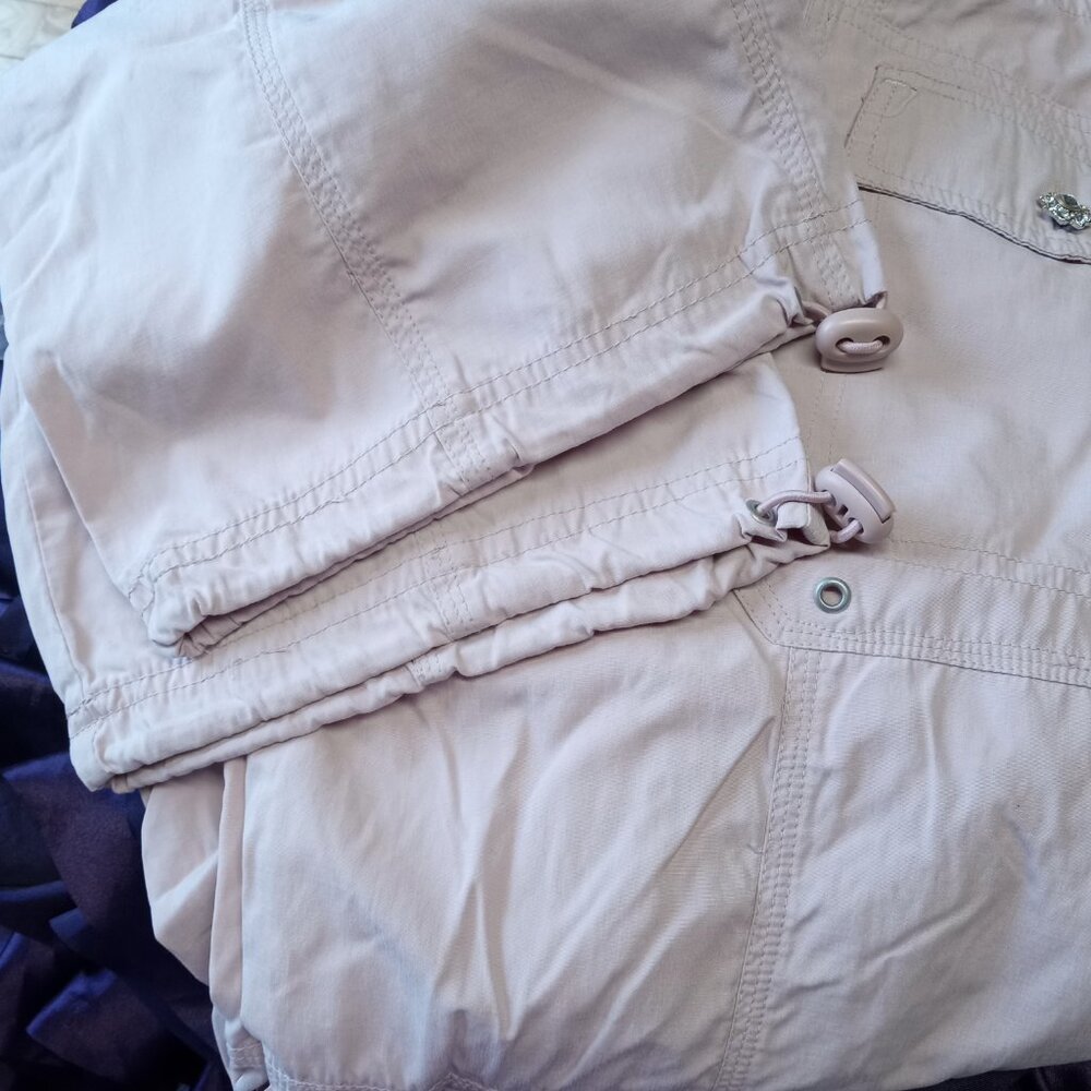 Dusty pink cargo pants - Picture 10 of 10